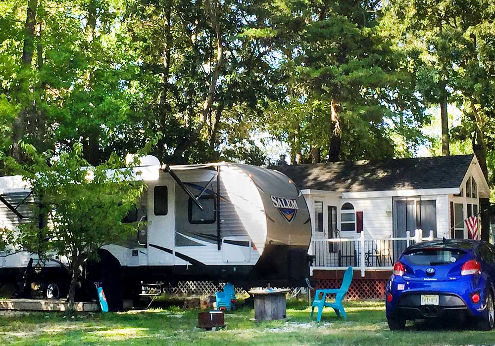 King Nummy Trail Campground RV Resorts in New Jersey